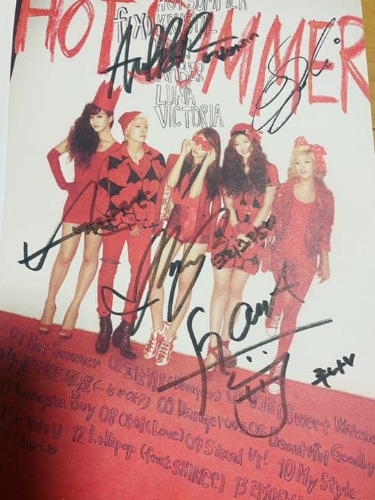 f(x) hot summer 直筆サイン Amazon.co.jp: fx hot summer 直筆サイン : おもちゃ